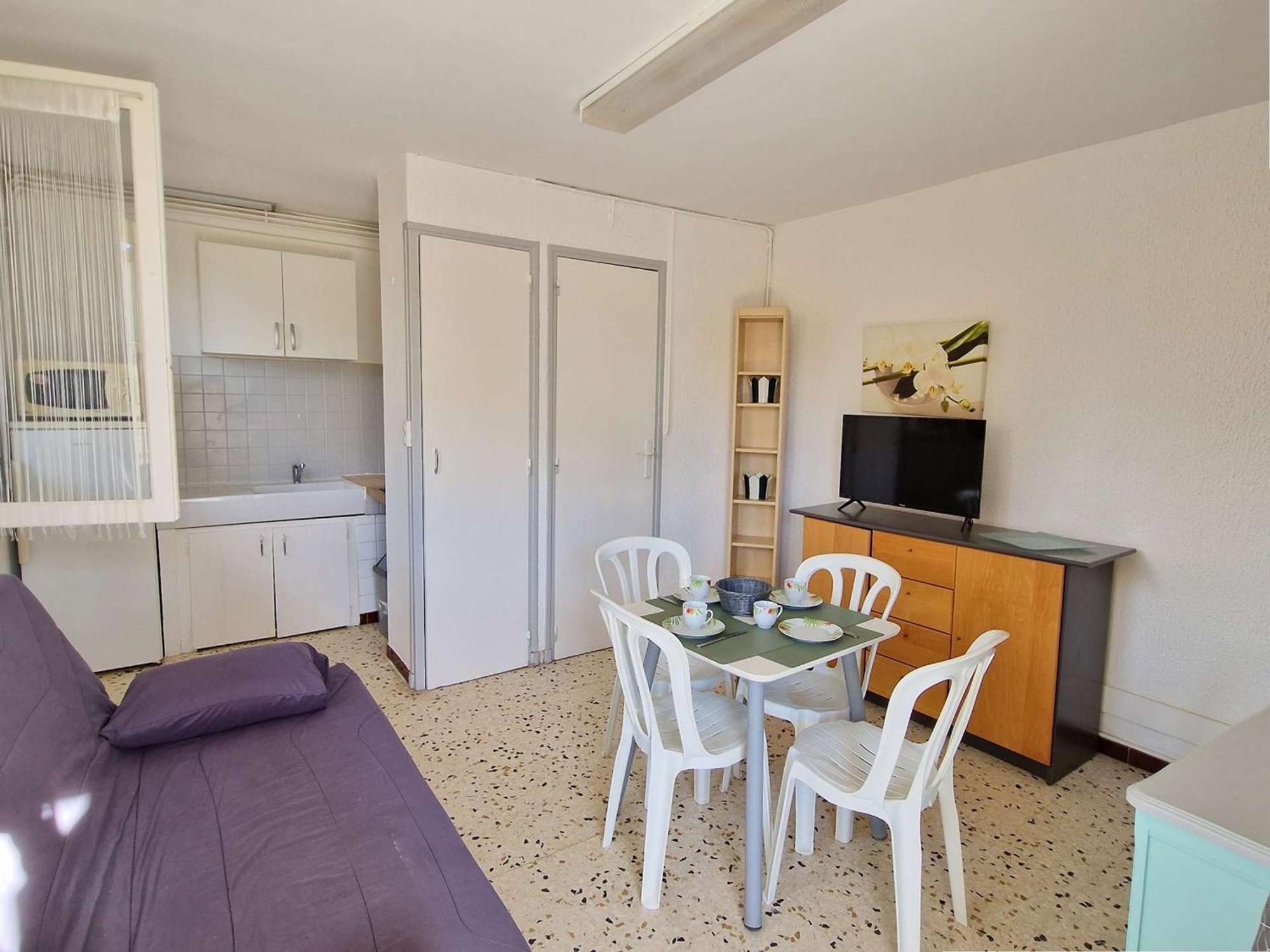 Appartement Ensoleille Avec Terrasse Et Parking, A 2 Pas De La Plage - Marseillan - Fr-1-387-169 Exterior photo